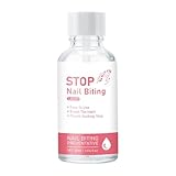 Amer Nagellack gegen Nagelsalzung | Lösung 30 ml Stopp Nagelbeißen | transparente...