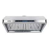 Dunstabzugshaube 1200 + LED mit Motor 1530 m³/h