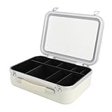 Yechiry Tragbares Make -up -Reisekoffer, Reise Make up Tasche mit LED Spiegel, Organisator...