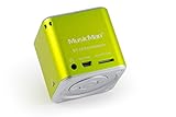 MusicMan mini Wireless Soundstation BT-X2 (MP3 Player, Bluetooth) grün