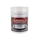 SANTOS Einbrenn- & Pflegepaste - Guss- & Schmiedeeisen - 250ml - Pflege & Schutz -...