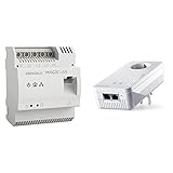 Bundle: devoloMagic 2 LAN DINrail Hutschienen Adapter -bis 2.400 Mbit/s Internet aus dem...