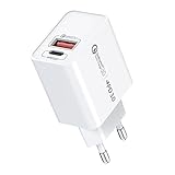 20W Ladegerät USB C Netzteil für iPhone 14/14 Pro/Pro Max/Plus, 13/13 Pro/Pro Max/Mini,...