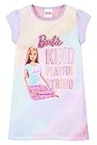 Barbie Nachthemd Mädchen, Kurzarm Nachthemden für Mädchen (4-5 Jahre, Mehrfarbig)