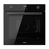 Cecotec Einbau-Backofen Multifunktion 70L Bolero Hexa M226001 Glass Black. 2800W, 7...