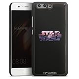Holz Case kompatibel mit Huawei P10 Walnuss Handyhülle Echtholz Hülle Star Wars The...