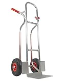 Trestles Profi Sackkarre Alu Aluminium Vollgummireifen Sackkarren Transportkarre...