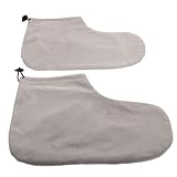 1 Paar Wachs Warme Fußabdeckung Spa Heizung Beheizte Handschuhe Easy Liner Wachs Fußsack...