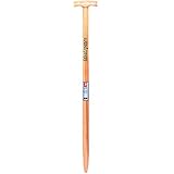 Idealspaten 65011130 T-Stiel Esche für alle Pionier-Spaten 85 cm, hell braun, 40 x 25 x...