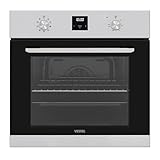 Vestel VEB9 - Einbaubackofen - mit Timer - autark - 9 Funktionen - 69 Liter - 2-fach...