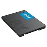 Crucial BX500 SATA SSD 480GB, 2,5' Interne SSD Festplatte, bis zu 540MB/s, 480GB SSD...