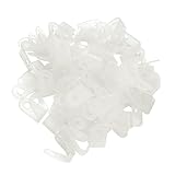 Uonlytech 100St Kabelklemme kabelbefestigung kabelfixierung Kabelclip kabelhalter...