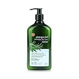 PGthree Plantgrow Teebaumöl-Shampoo, Pflanzenextrakt, Aminosäure, weiche, langanhaltende...