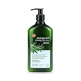 PGthree Plantgrow Teebaumöl-Shampoo, Pflanzenextrakt, Aminosäure, weiche, langanhaltende...