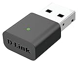 D-Link DWA-131 WLAN Nano USB-Stick(bis 300 Mbit/s, WPA/WPA2, WPA3 ab Windows 10/OS X...