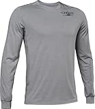 Fox Racing Herren Ranger Dri Release Long Sleeve Mountain Bike Jersey Hemd, Stahlgrau 2, S...