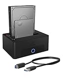 ICY BOX Dual HDD / Festplatten Docking Station USB 3.0 für SATA 2,5 Zoll & 3,5 Zoll,...