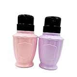 VINTORKY Nagellackentferner Flasche Mit Druckpumpe Leckgeschützte Leere Flasche Für...