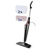 Vileda Steam Plus XXL Dampfreiniger mit PowerPad, hygienische Bodenreinigung von großen...