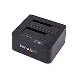 StarTech.com USB 3.1 (10Gbit/s) Festplatten Duplikator Dock für 2,5' & 3,5' SATA SSD...