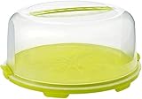 Rotho Fresh hohe Tortenglocke mit Haube und Tragegriff, Kunststoff (PP) BPA-frei,...