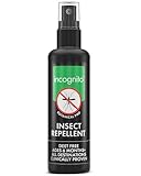 incognito Mückenschutz Spray 100 ml | Maximale Wirkung, natürlich, ohne DEET | Schützt...