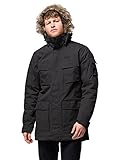 Jack Wolfskin Herren Glacier Canyon Parka, Schwarz, XXL EU