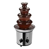KANBCNG 1.8L 4-Tier-Schokolade-Brunnen-Maschine Elektrische Schokolade Schmelzende...