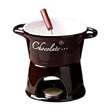 Schokoladenschmelzbecher, Keramikbecher, Schokolade, Käsebutter, Fondue-Kaffee mit...