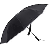 LIOOBO Großer Automatischer Regenschirm mit UV Schutz für Personen Leicht Kompakt und...