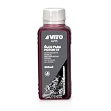 VITO - 2-Takt-Motoröl, 1 l, halbsynthetisch, Kettensäge, Rasentrimmer, Heckenschere,...