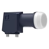 Inverto Twin Premium LNB IDLP-TWL413-PREMU-OPN 40mm, Full HD, 4K, mit LTE-Filter (Twin...