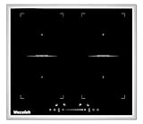 Weceleh Induktionskochfeld, Einbau 60cm mit Flex Zonen Induktionskochfeld, 4 Kochzonen mit...