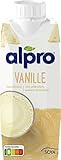 Alpro Sojadrink, Vanillegeschmack, Pflanzlicher Drink, Vegan, Laktosefrei, Glutenfrei,...