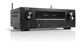 Denon AVR-S660H 5.2-Kanal AV-Receiver, Dolby Surround Sound, 6 HDMI Eingänge und 1...