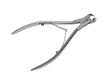 OTTO HERDER NAGELZANGE - Kopfschneider für Fußnägel 12,5cm aus Edelstahl 1,5cm...