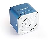 Technaxx Mini Musicman 3 W Blau - Tragbare Lautsprecher (1-Weg, 3 W, 150-18000 Hz, 4 Ω,...