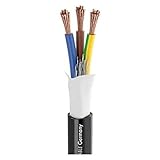 SOMMER CABLE 700-0241-0325AQ Installationskabel 3 x 2.50mm² Schwarz Meterware