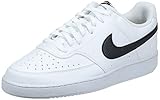 Nike Herren Court Vision Low Better Basketballschuh, White Black White, 46 EU