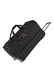 travelite 2-Rad Trolley Reisetasche Gr. L mit Dehnfalte, Gepäck Serie BASICS:...