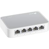 TP-Link TL-SF1005D 5-Port Fast Ethernet-/Netzwerk-/Lan Switch (10/100Mbit/s, automatische...