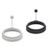 Lurch 70271 Eiformer Rund 2er Set aus 100% BPA-freiem Premium-Platin-Silikon light-/iron...