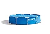 Intex Metal Frame Pool - Aufstellpool - Blau - Ø 305 x 76 cm