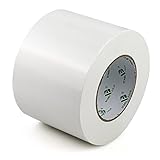 BOMEI PACK Gewebeband Duct Tape Weiß -100mm x 50 m - wasserdichtes Panzertape Klebeband...