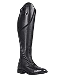 QHP Eleganter Damen Leder-Reitstiefel Tamar Adult normal (schwarz, numeric_40)