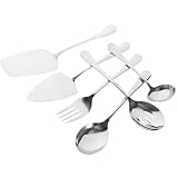 ULTECHNOVO 6st Besteckset Aus Edelstahl Goldenes Besteck Besteckschublade...