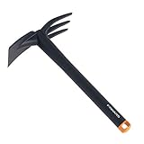 Fiskars Kombihacke, Länge: 32 cm, Glasfaserverstärkter Kunststoff, Schwarz/Orange,...