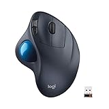 Logitech M570 Trackball schnurlos, Schwarz (Generalüberholt)