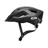 ABUS Unisex, Fahrradhelm, Schwarz (Velvet Black), M (52-58 cm)