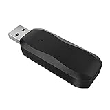 KIKAPA USB Bluetooth 5.1 Adapter 3,5 mm Bluetooth Audio Transmitter für Computer Laptop...